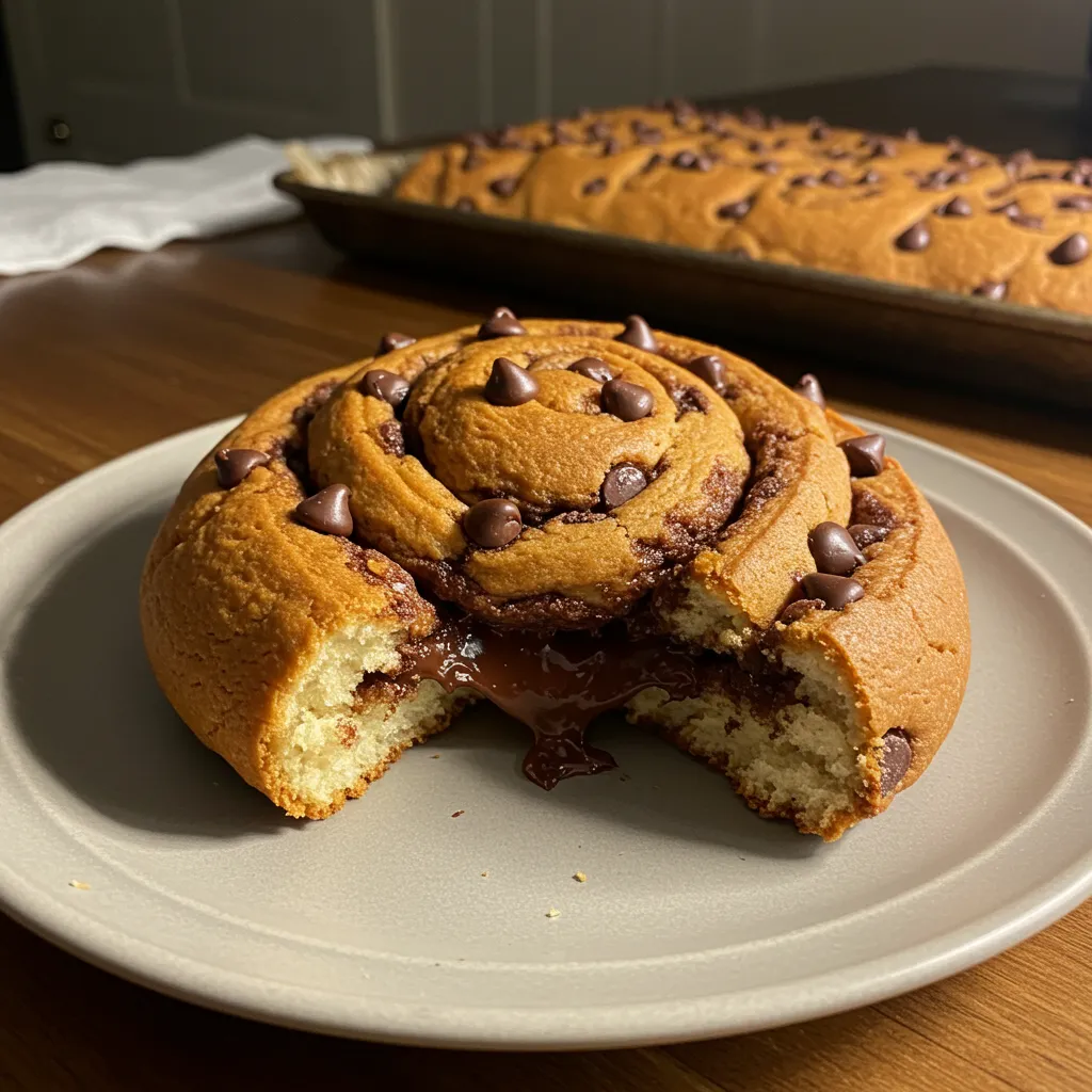 Chocolate Chip Cookie Rolls: Ultimate Sweet Roll Cookie Fusion - secondary view